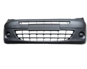 RENAULT KANGOO- 3- 08/13; ÖN TAMPON SİYAH (SİS DELİKSİZ KOMPLE BANTLI) (EUROBUMP)