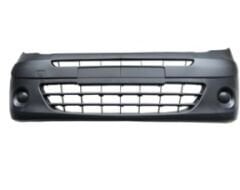 RENAULT KANGOO- 3- 08/13; ÖN TAMPON SİYAH (SİS DELİKSİZ KOMPLE BANTLI) (EUROBUMP)