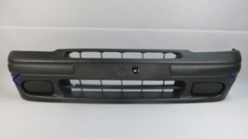 7701469723 ,RENAULT CLIO- 1- HB- 96/98; ÖN TAMPON SİYAH (SİS LAMBA KAPAKLI) (LM)