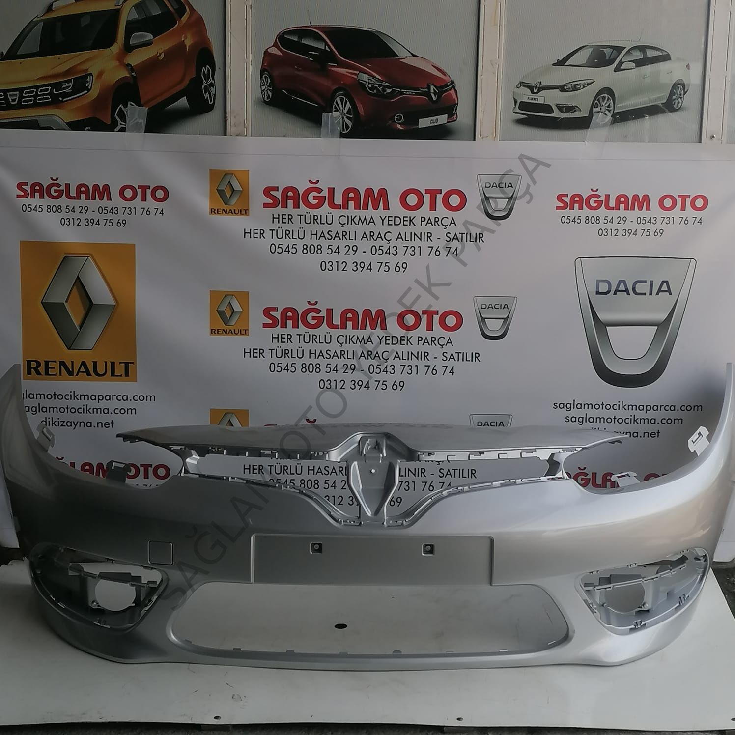 FLUENCE ÖN TAMPON PALATİN GRİ İTHAL SIFIR