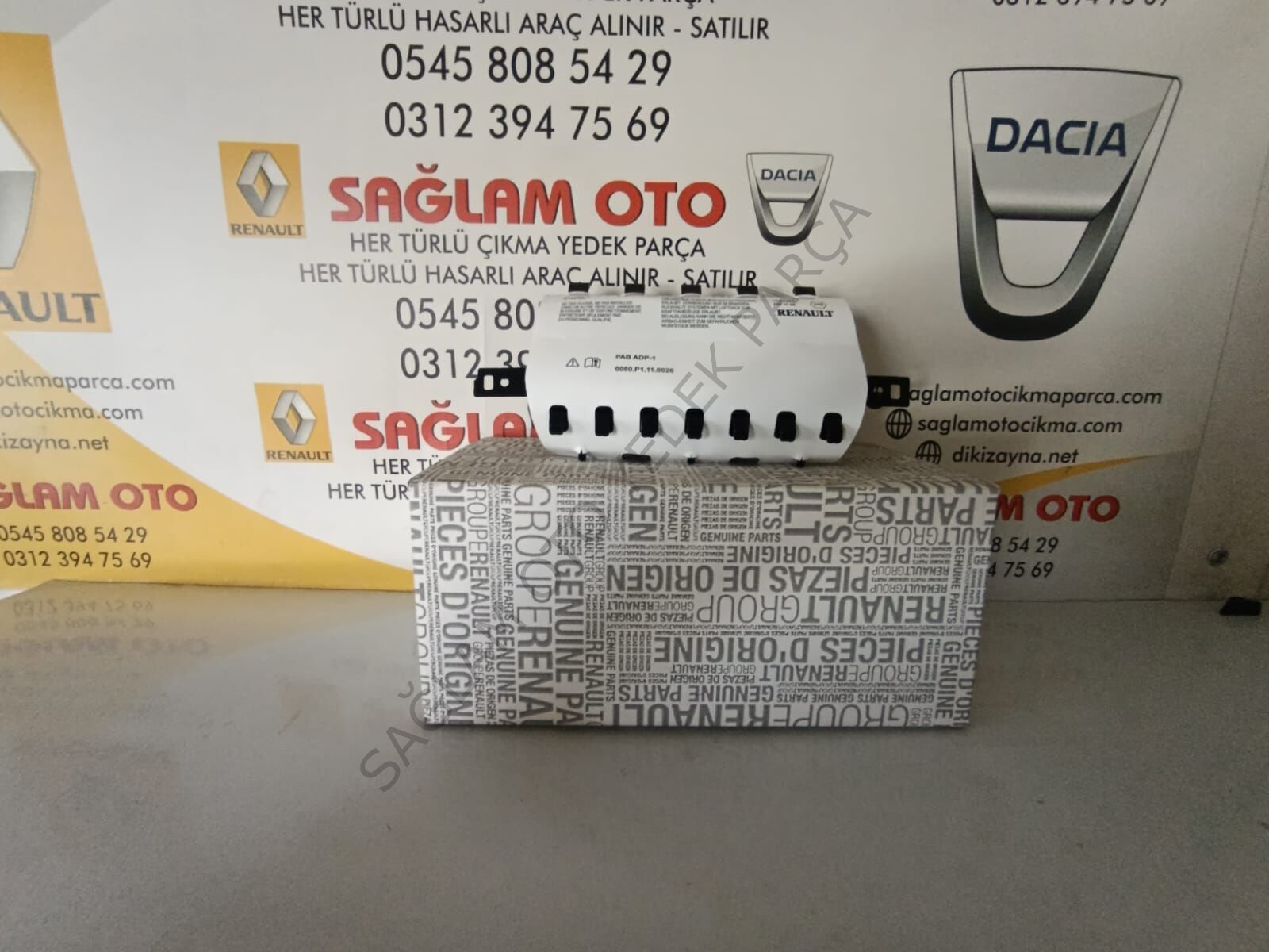 985250096R CLİO 4 YOLCU AİRBAG ORJİNAL SIFIR