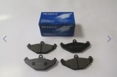 RENAULT LAGUNA- 94/99; ARKA FREN BALATASI (KABLOSUZ)(DİSK) (125,8X58,5X14,8) (BRAMAX)