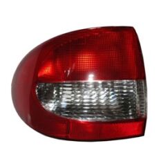 RENAULT MEGANE- 1- 99/02; DIŞ STOP LAMBASI SOL (KIRMIZI/BEYAZ) SEDAN (DUYSUZ) (PLEKSAN)